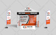 design a custom canopy tent, roll up banner and tablecloth