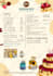 do an amazing menu design, food menu, restaurant menu design