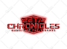 make 3d fantasy, sci fi, rpg game logo title in dark theme
