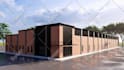design 3d warehouse, factory masterplan with 3d renders