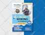 do professional hiring business flyer poster brochure design