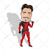 draw a professional vector cartoon avatar for your profile picture