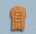 design custom typography t shirt design