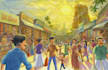 create freehand digital children story book illustration in 24h