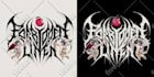 create metal font logo lettering