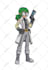 design anime style character sheets and original characters