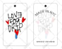 design clothing hang tag and label