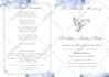 design event, funeral flyer, obituary and program in 3hrs