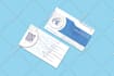 design a modern double sided business card for your brand