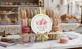 design bakery logo or cake brand in watercolor or hand drawn