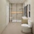 design kitchen, bathroom, livingroom interior 3d and render