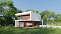build sketch up revit 3d model and make realistic render