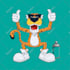 create character, cute, animal, food and cartoon mascot vector