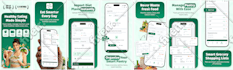 design app store screenshots, play store or app screenshots