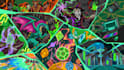 stunning illustration psychedelic, lifestyle, surrealism