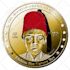 do 3d crypto logo and token in gold, silver or bronze