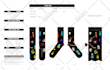 make a unique socks design