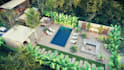 design your 3d landscape,backyard,pool,garden,patio,outdoor with render