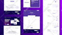 design figma website ux ui responsive website mockup