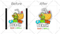 make duplicate logo, similar copy, identical clone of any design