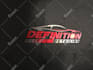 do car racing automotive logo