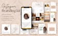design minimal and custom instagram branding kit