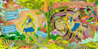 cerate a psychedelic surrealistic art for you
