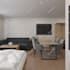 design and render a hotel room interior professionally