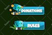create custom panels for vtuber or twitch streamer button design