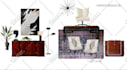 create interior design mood board