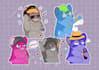 make furries stickers for discord or telegram nsfw sfw
