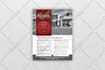 create a minimalist media kit and corporate flyer design