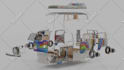 create 3d car model animation low poly high poly texture