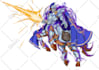 create video game pixel art character sprite sheet