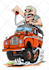 do rat fink hot rod cartoon style for tshirt design