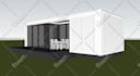 create 3d sketchup model for exterior architecture building design