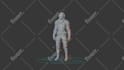 make blender 3d character or interior design modeling