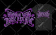 create psychedelic, stoner, rock, metal for your band logo