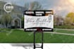 design yard sign and lawn sign for real estate and business