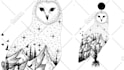 create custom drawing pen and ink illustration