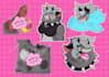 make furries stickers for discord or telegram nsfw sfw