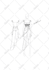 draw digital fashion illustrations for you