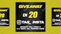 design instagram giveaway posts and stories