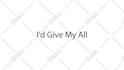 create trendy animated lyric video