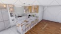 design, drawing and 3d rendering of kitchen cabinetry