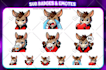 create twitch sub badges, youtube badges, discord badges, kick, and tiktok