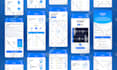 design mobile app in figma, app uiux, app design