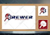 design real estate, roofing, construction logo