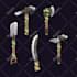 model custom minecraft tools and weapons
