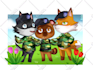 transform you into an animal crossing villager